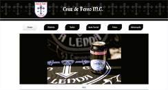 Desktop Screenshot of cruzdeferromotoclube.org.br